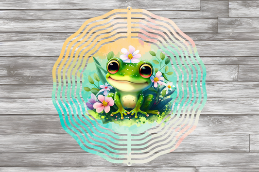 Frog Wind Spinner