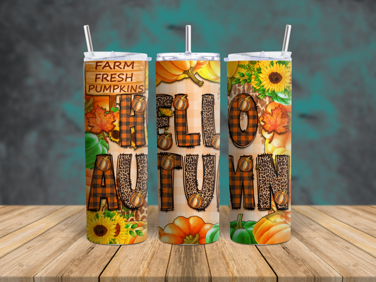 Hello Autumn Tumbler