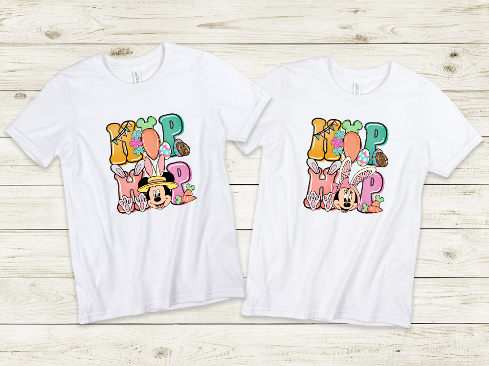 Mickey/Minnie Hip Hop Easter Shirt