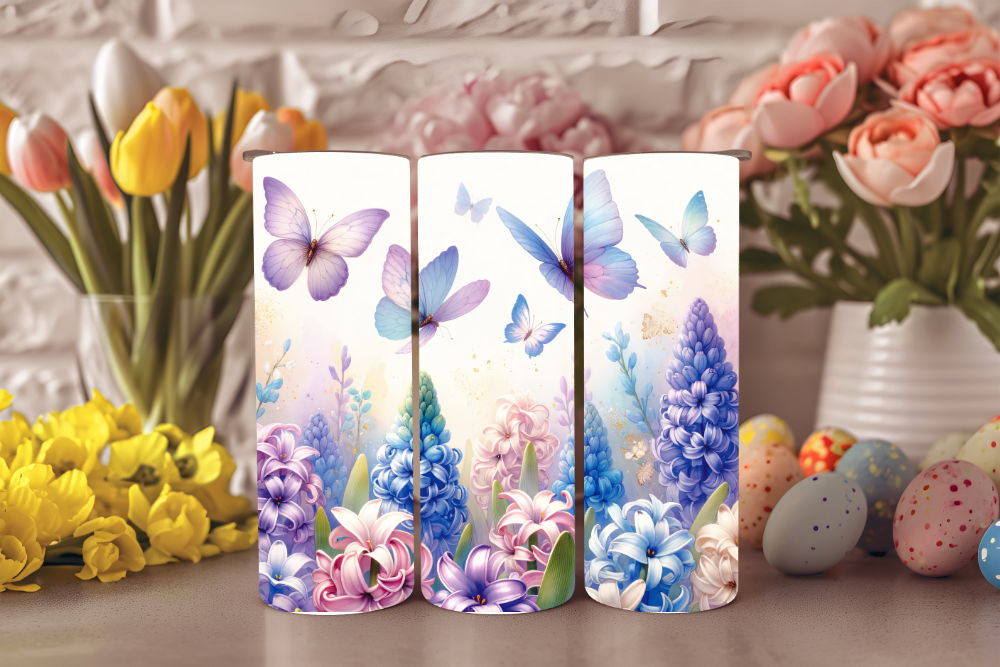 Spring Flower Tumblers