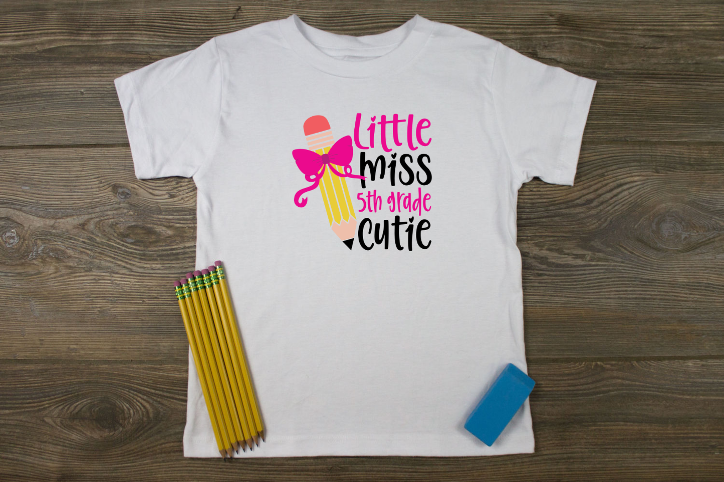 Little Miss (Grade Level) Cutie T-Shirt