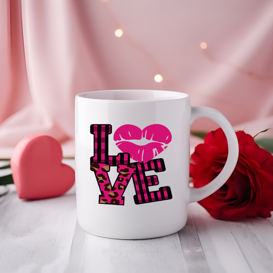 Love with Lips Mug