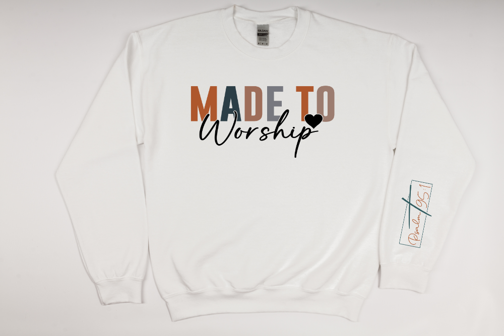 Made To Worship, Psalm 95:1 Religious Shirt