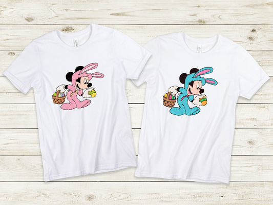 Mickey/Minnie Easter Bunny Toddler Shirt