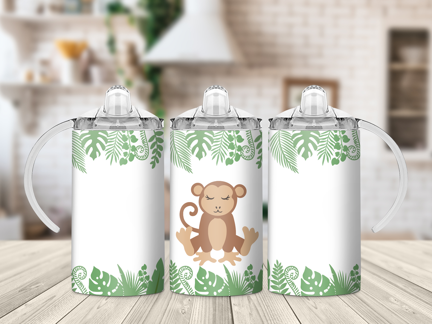 Monkey Sippy Cup Tumbler