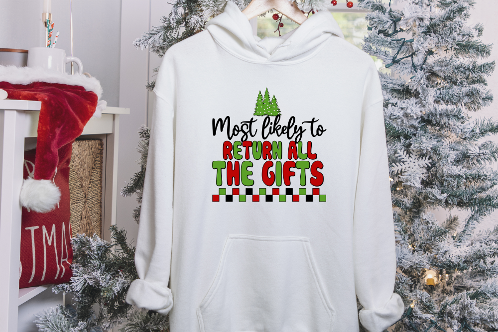 Christmas Most Likely To Hoodie Set 7