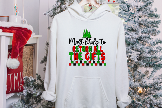 Christmas Most Likely To Hoodie Set 7