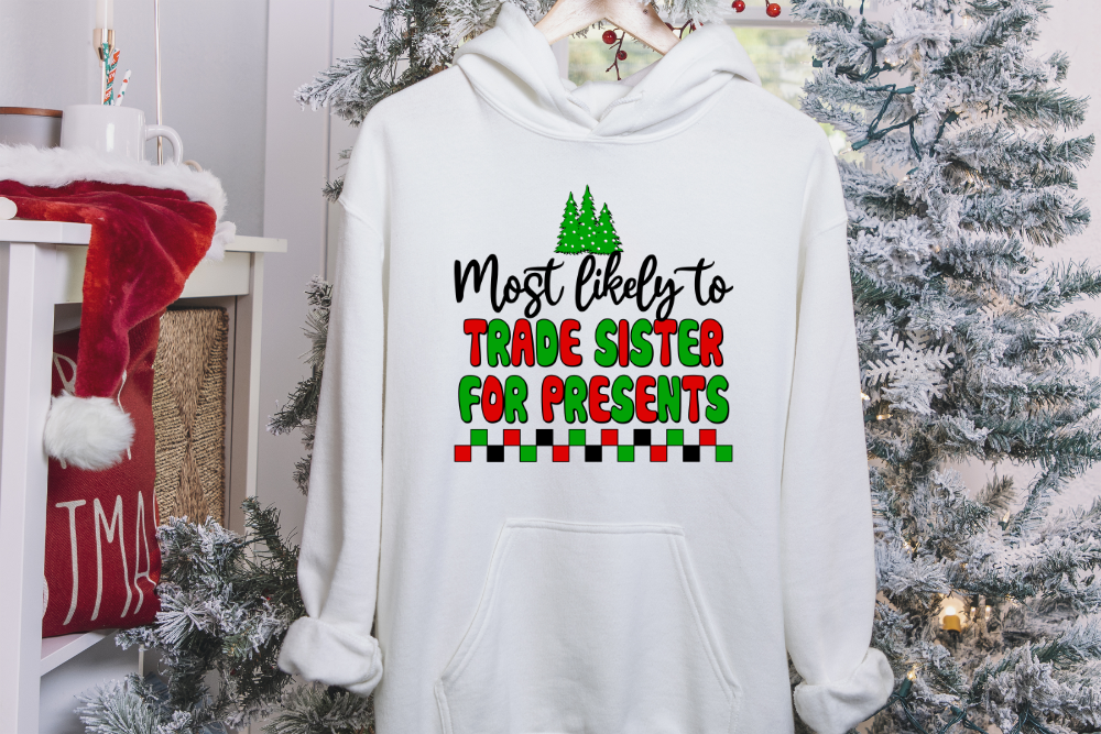 Christmas Most Likely To Hoodie Set 10
