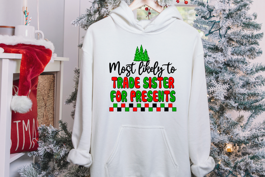 Christmas Most Likely To Hoodie Set 10