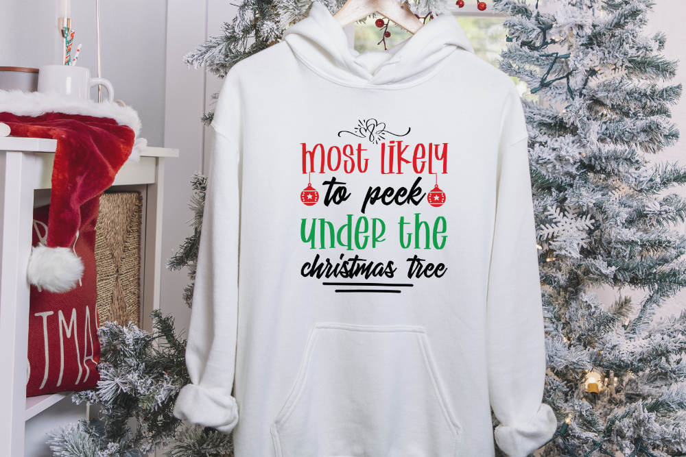 Christmas Most Likely To Hoodie Set 14