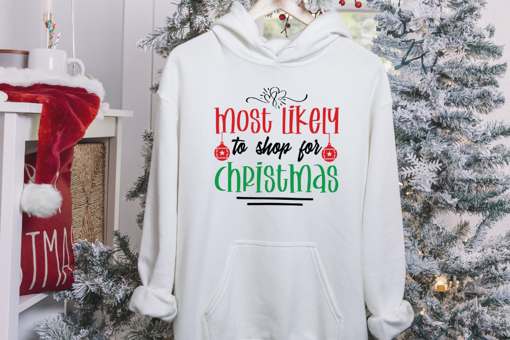 Christmas Most Likely To Hoodie Set 12