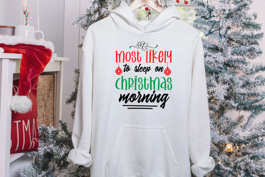 Christmas Most Likely To Hoodie Set 13