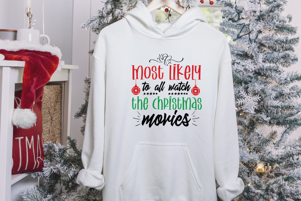 Christmas Most Likely To Hoodie Set 17