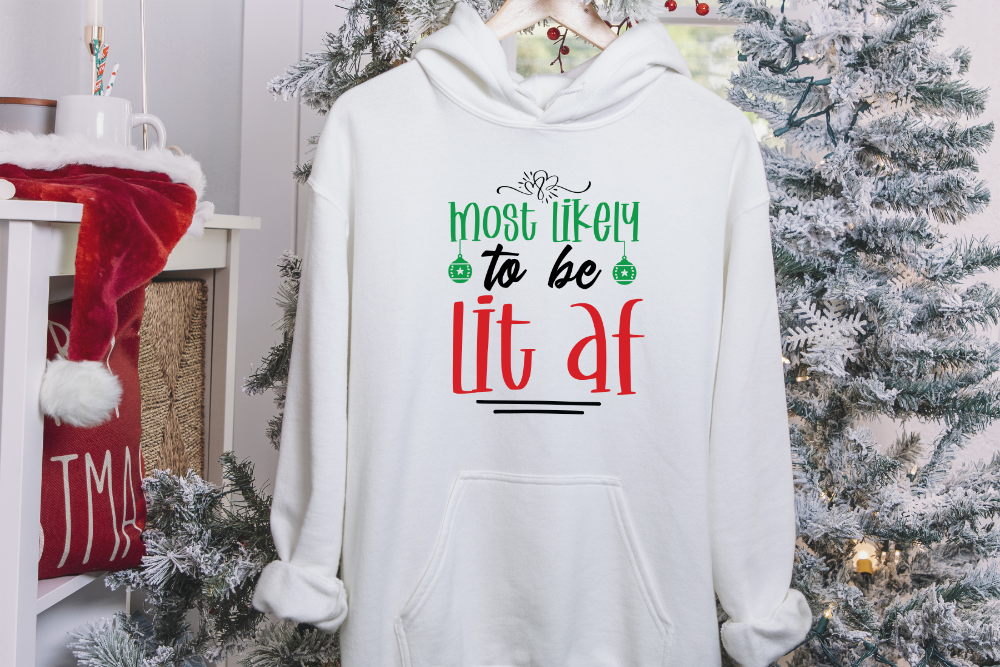 Christmas Most Likely To Hoodie Set 17