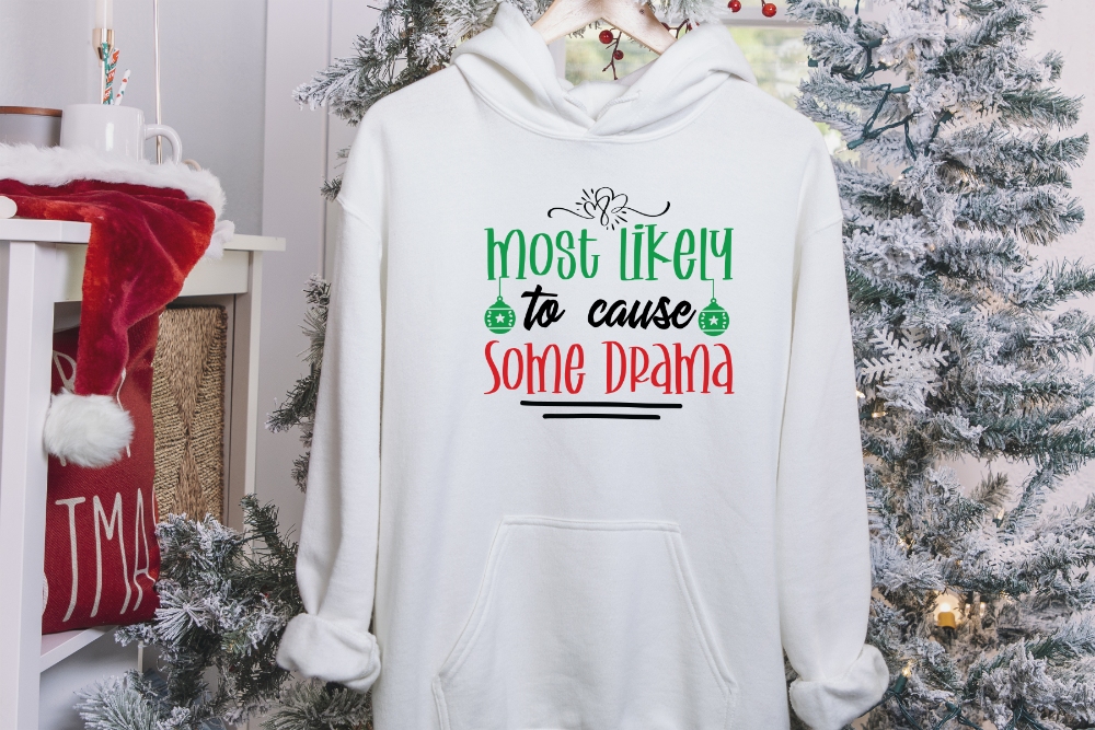 Christmas Most Likely To Hoodie Set 17