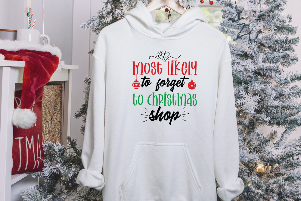 Christmas Most Likely To Hoodie Set 18