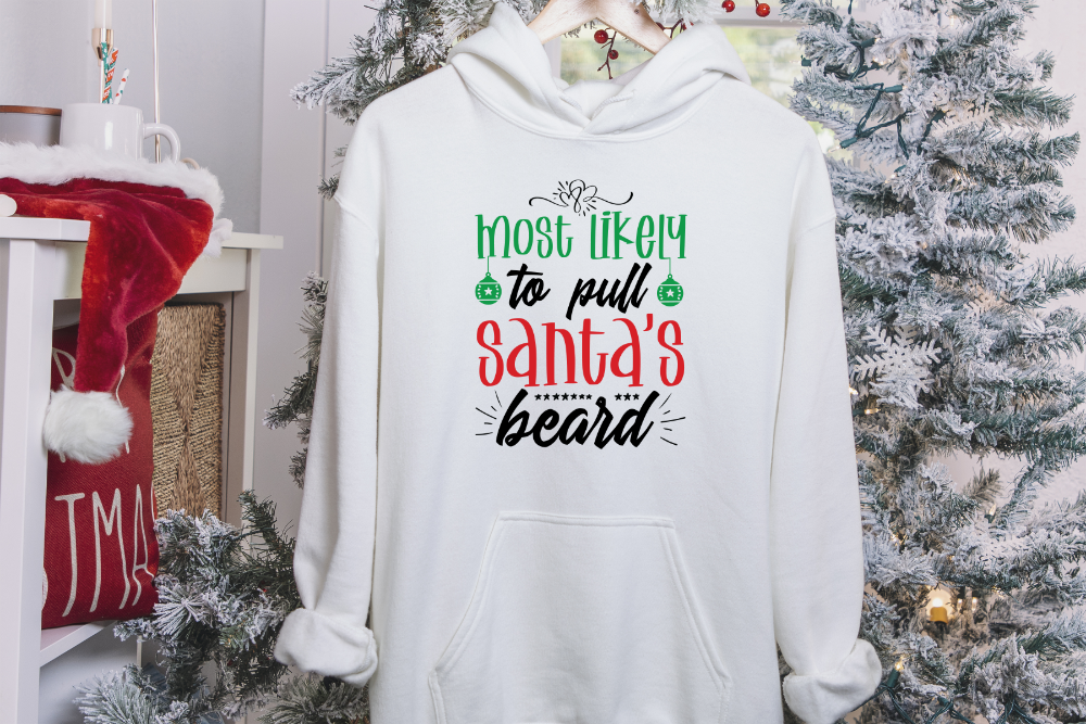 Christmas Most Likely To Hoodie Set 22