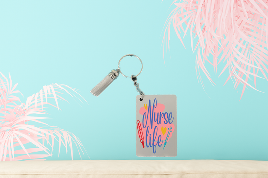 Nurse Life Keychain