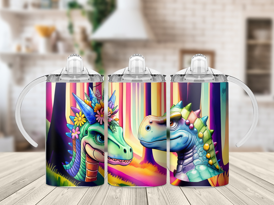 Pretty Dragons Sippy Cup Tumbler