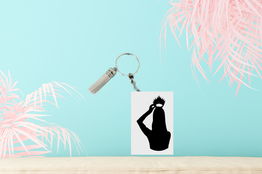 Queen Silhouette Keychain