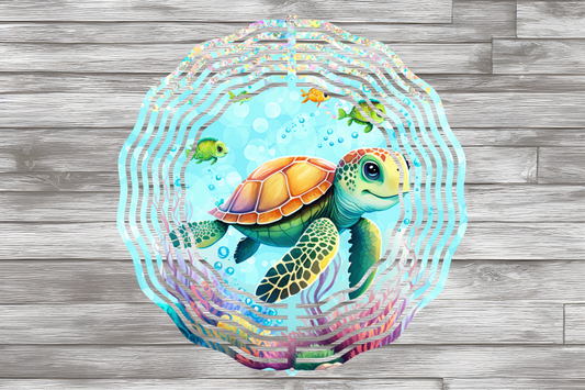 Sea Turtle Wind Spinner