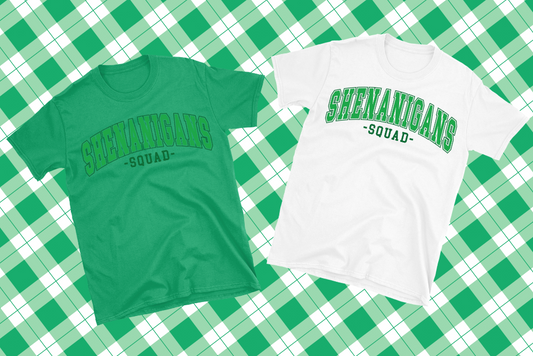 St. Patrick's Day Shenanigans Squad Shirt