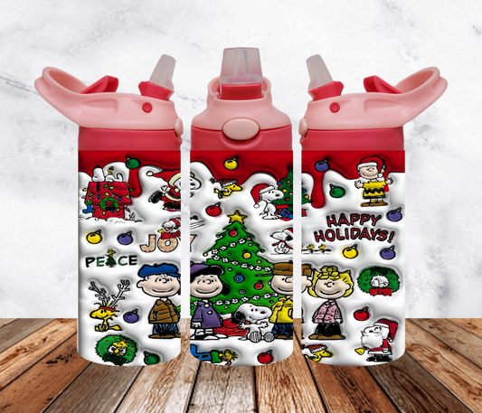 3D Snoopy Flip Top Tumbler