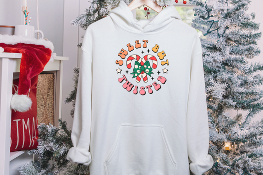 Christmas Sweet But Twisted Hoodie