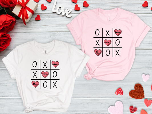 Tic Tac Toe Valentine Shirt