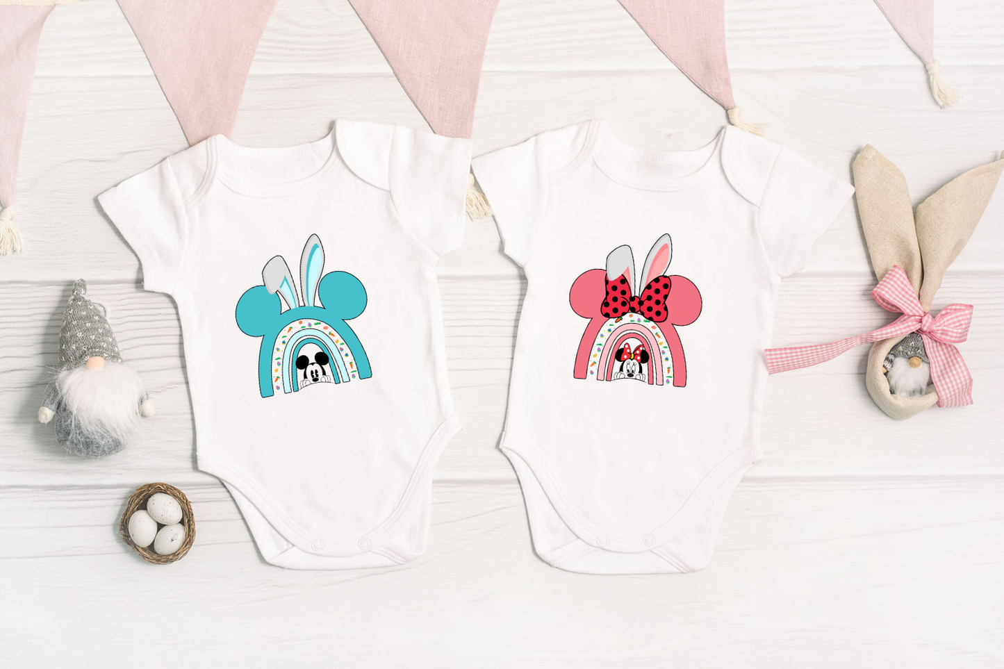 Mickey/Minnie Easter Toddler Shirt