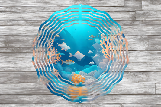 Underwater Sea Wind Spinner