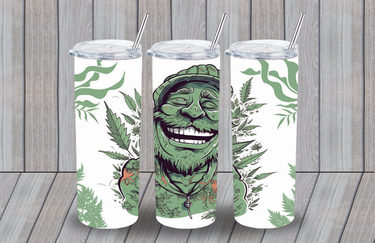 Cannabis Leaf Man 2 Tumbler