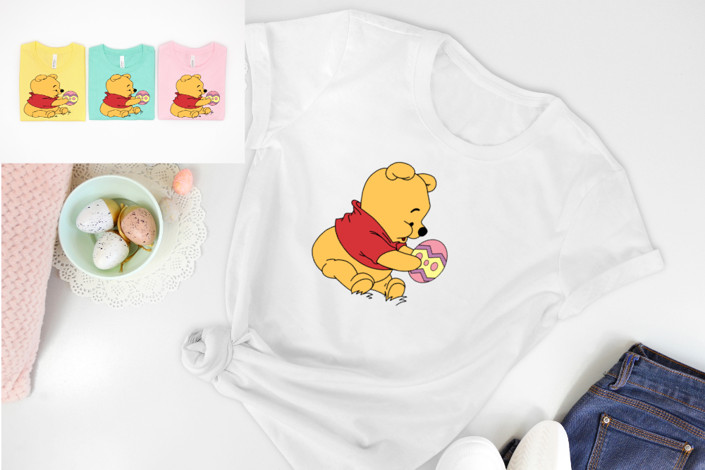 Pooh Bear Easter Shirt