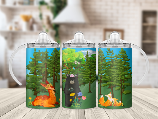 Forest Animals Sippy Cup Tumbler