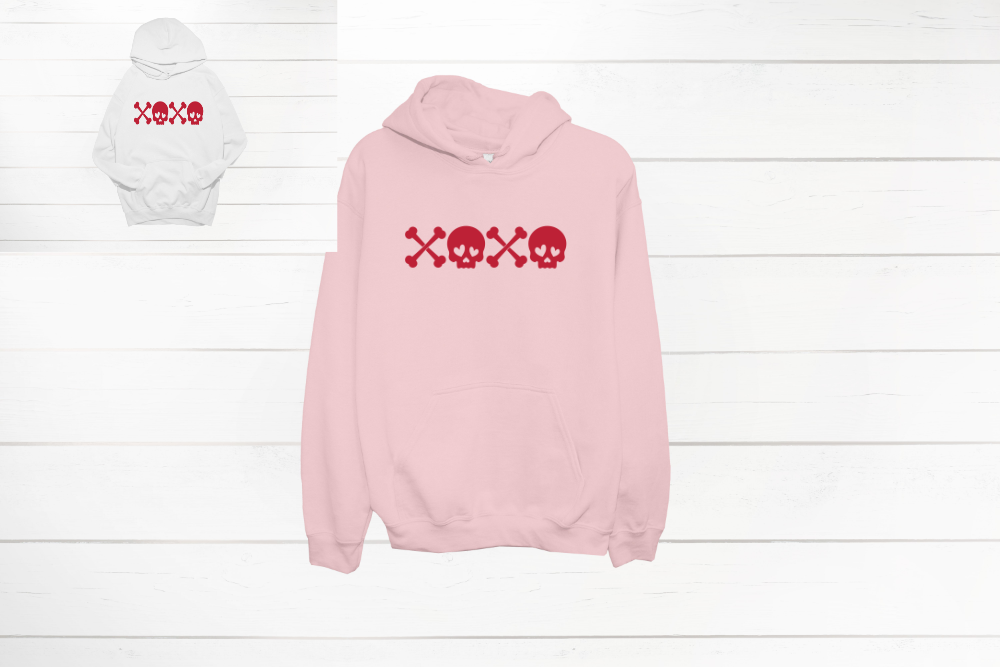 Valentine XOXO Skull Shirt