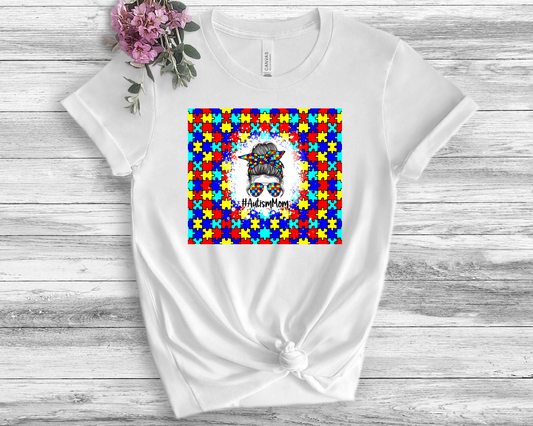 Autism mom T-shirt