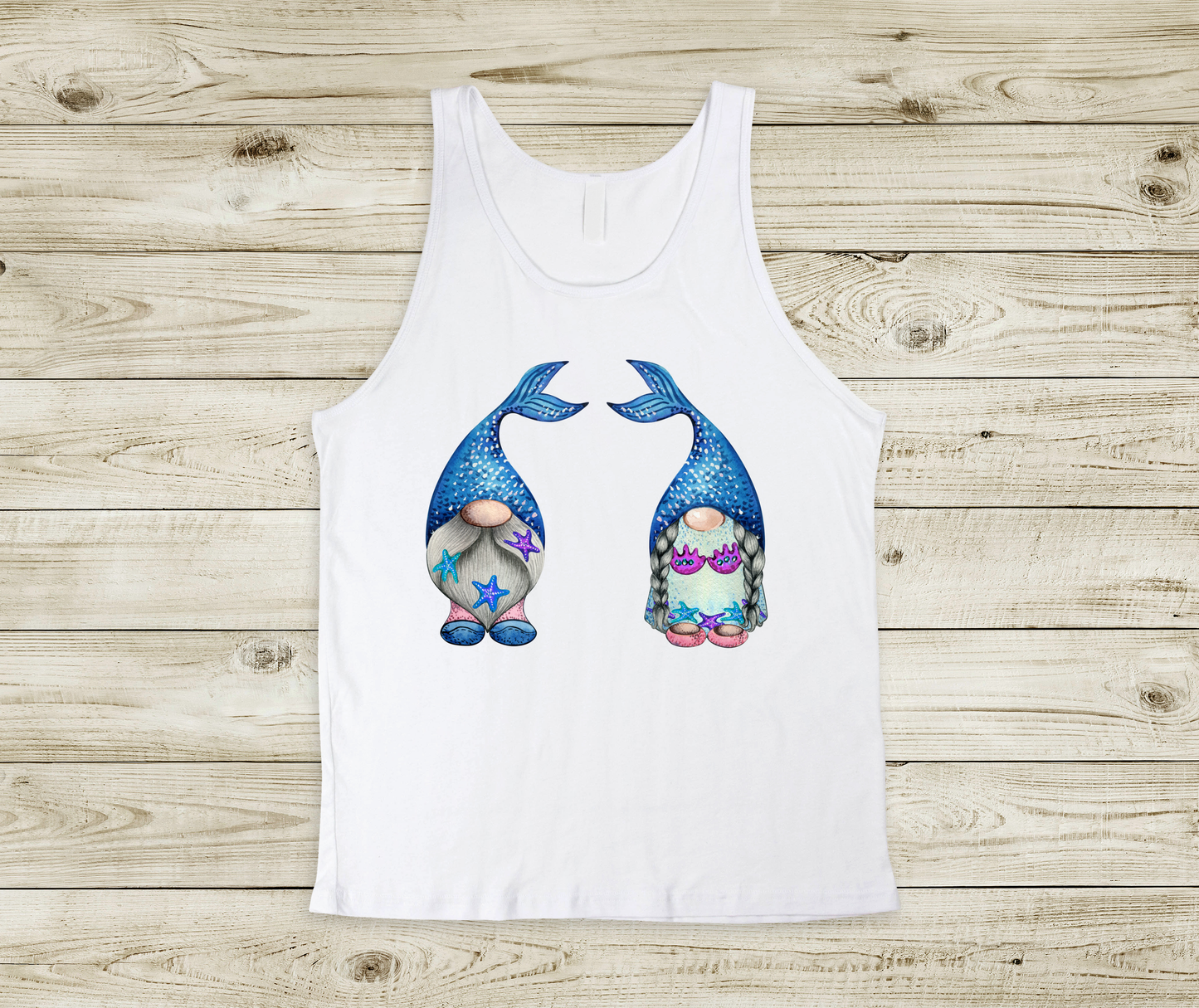 Mermaid Gnomes Tank top