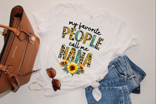 My Favorite People Call Me Nana T-Shirt