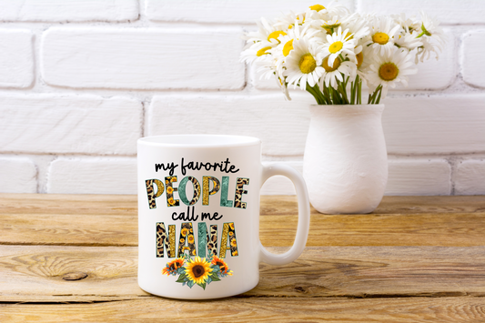 My Favorite People Call Me Nana Mug