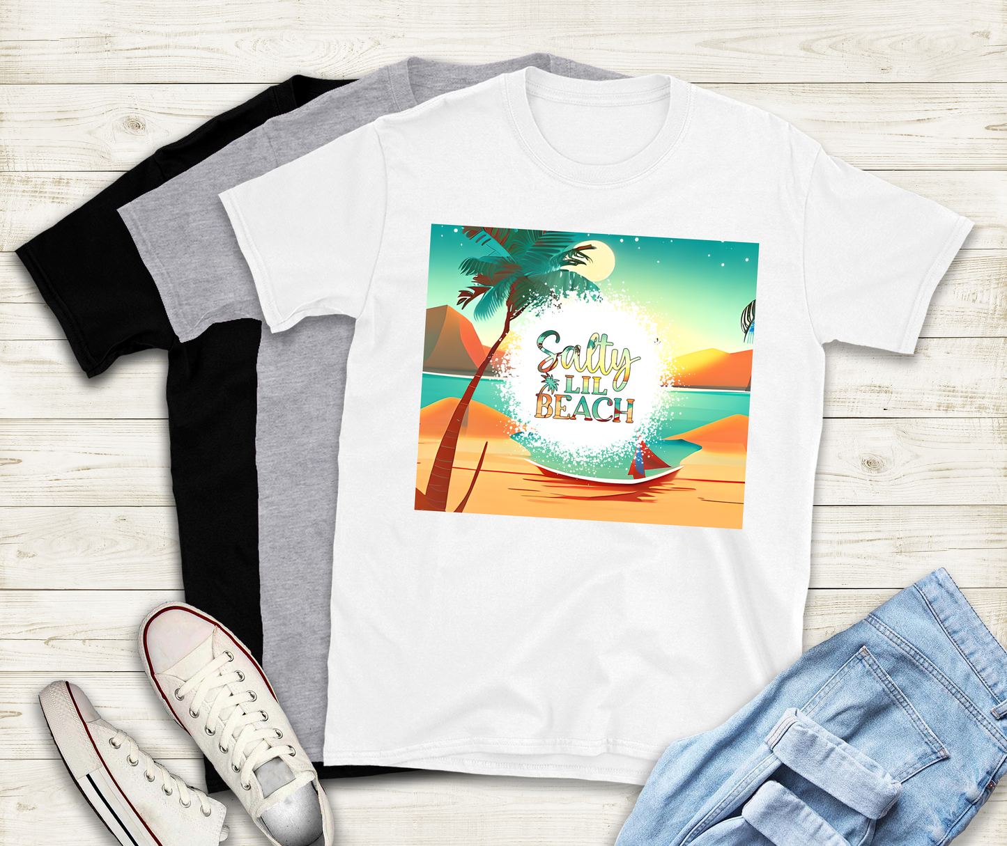 Salty Lil Beach T-Shirt