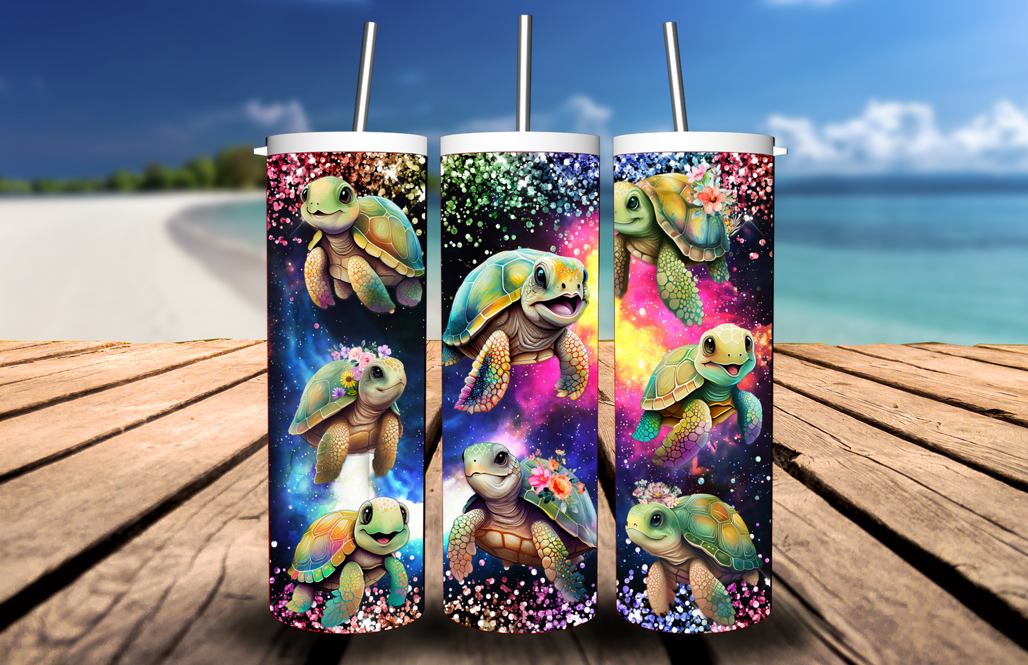 Sea Turtles Tumbler